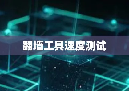 翻墙工具速度测试