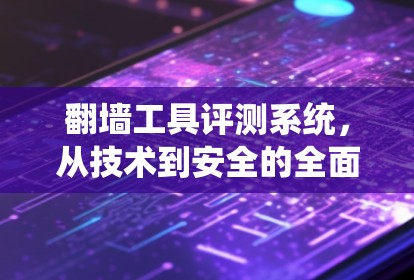 翻墙工具评测系统，从技术到安全的全面分析